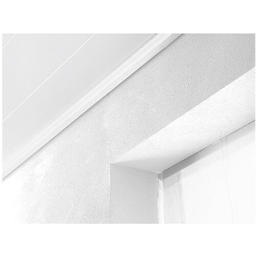 LOGOCLIC Kotna letev (16 x 36 x 2600 mm, bela) Slike