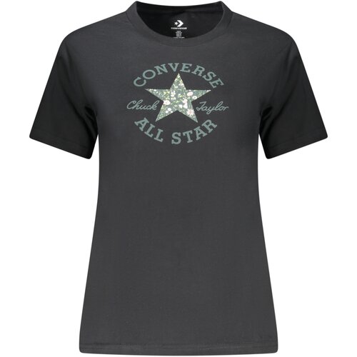 Converse SHORT SLEEVE T-SHIRT WOMEN BLACK Slike