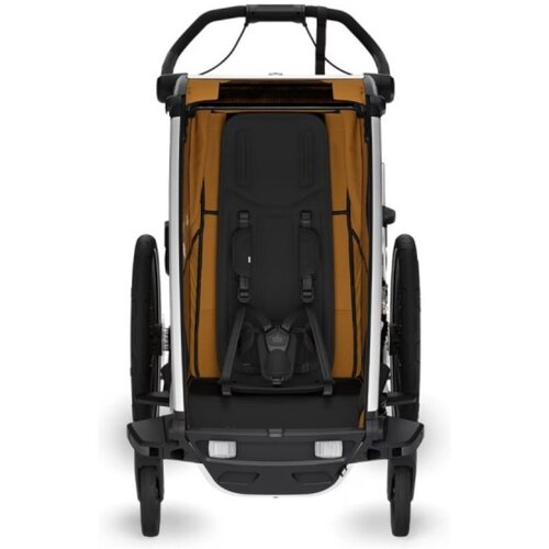 Thule &amp;scaron;portni voziček kolesarski single Chariot Sport 2 natural gold Slike