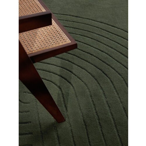 Vikosa Temno zelena ročno tkana volnena preproga 120x180 cm Arcura &amp;ndash; Slike