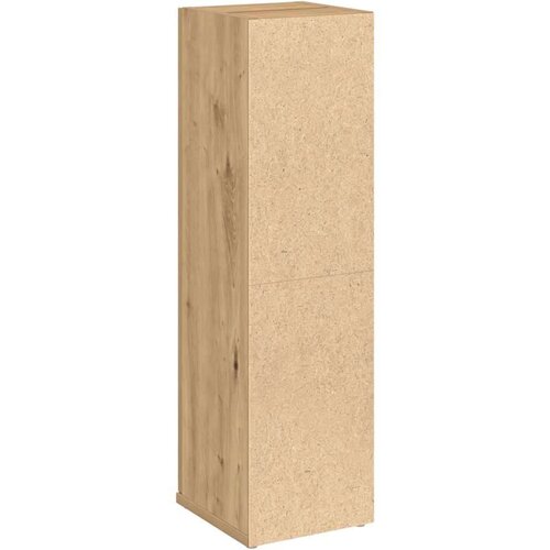VidaXL Kupaonski ormarić s držačem za role boja hrasta 20,5x22x72 cm Slike