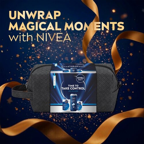 Nivea MEN Time to Take Control poklon set za lice i tijelo Slike