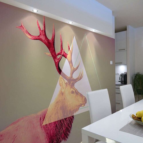  Tapeta - deer (graphic pattern) 350x270 Slike