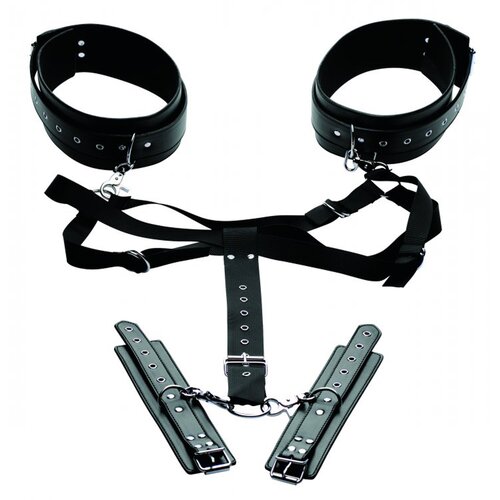 Master Series Pas za stegna z lisicami Acquire Easy Access Cene