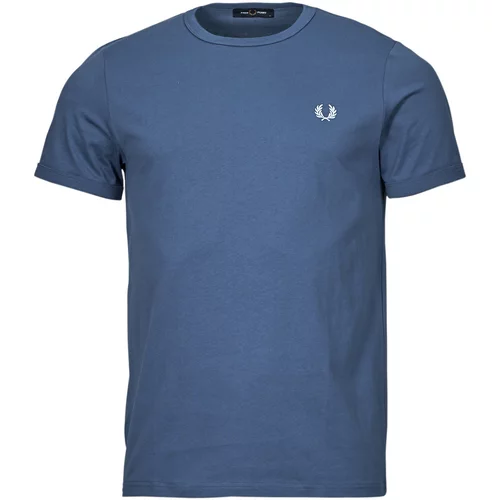 Fred Perry RINGER T-SHIRT Plava