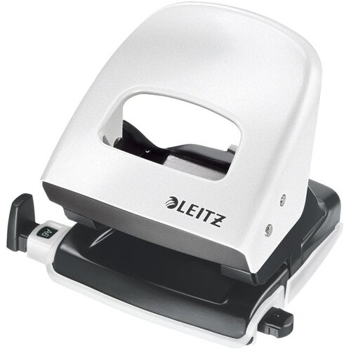 Bušač 2 rupe do 30 listova wow leitz 50082001 metalik bijeli blister Cijene