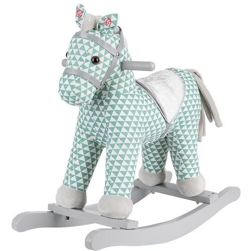 Kikka Boo plišana igračka Horse Green sa klackalicom i muzikom Cene