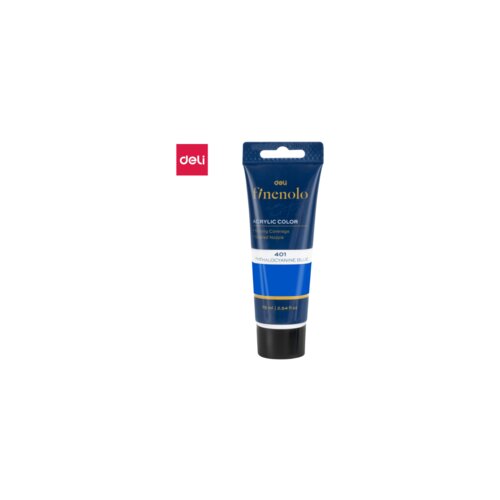 Deli AKRILNA BOJA U TUBI CIAN PLAVA 75ml EC75-PB Cene