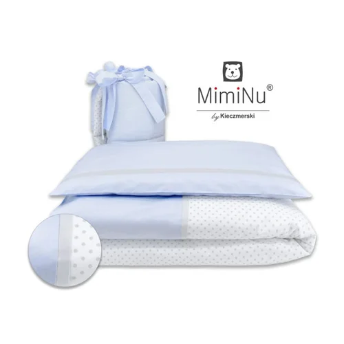 MimiNu Posteljina 5 elemenata Duo Plava