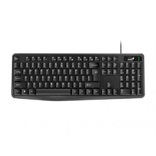 Genius žičana tastatura KB-117 , dužina kabla 1,4 m,crna boja, USB konektor, BiH layout Slike