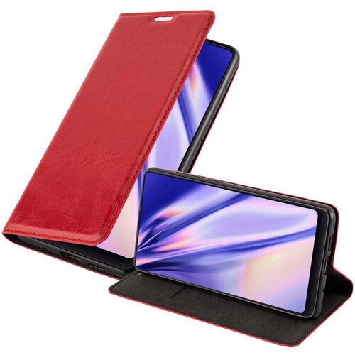Cadorabo Ohi&scaron;je, združljivo z Xiaomi Mi MIX 2S v rdeče jabolko - Za&scaron;čitni ovitek z magnetnim zapiranjem, stoječo funkcijo in režo za kartice, (20558341) Cene