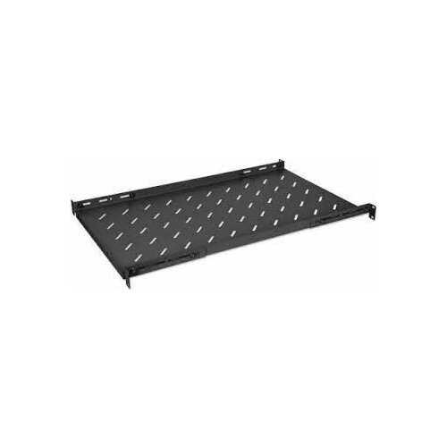 Intellinet 19"Cantilever Shelf, 1U, Fixed, 750-950mm, Black Cene