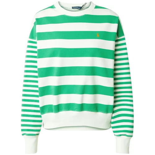 Polo Ralph Lauren Sweater majica boja pijeska / zelena / narančasta