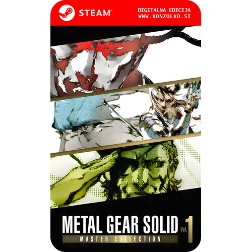  Gear Solid Master Collection Vol. 1 - Steam koda brez &scaron;katlice (WINDOWS PC) Cene