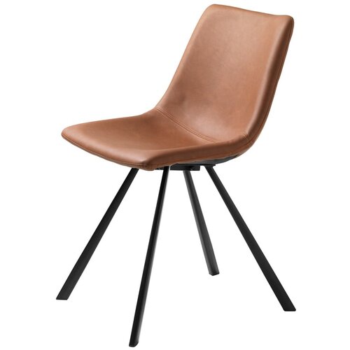 Unique Furniture Jedilni stol v konjak rjavi barvi Yukon &amp;ndash; Slike
