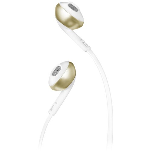 JBL Tune 205 žične slu&scaron;alke v zlati barvi Cene