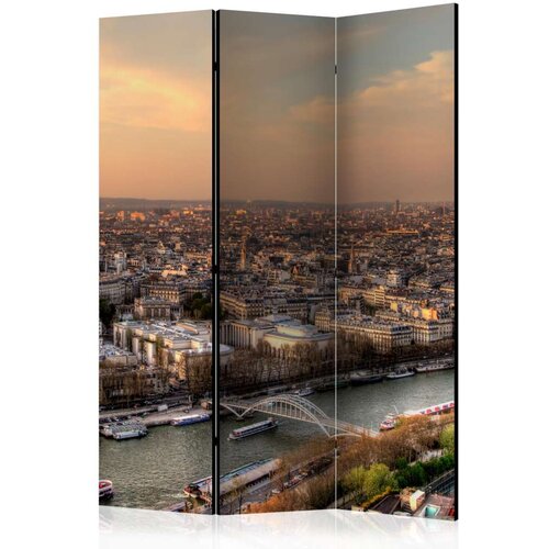  Paravan u 3 dijela - Barges on the Seine [Room Dividers] 135x172 Slike