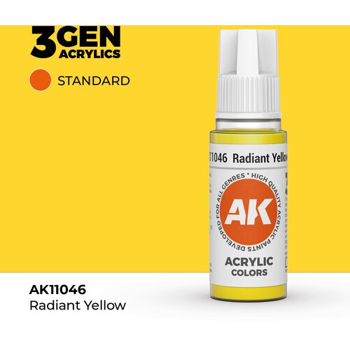 AK Interactive Radiant Yellow 17ml - 3rd Gen Akrilna Boja AK11046 Cene