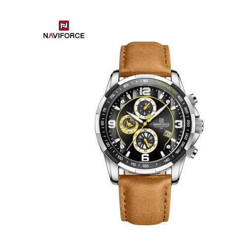 Naviforce nf8020l muški ručni sat kvarcni mehanizam braon ( NF8020L Braon ) Cene