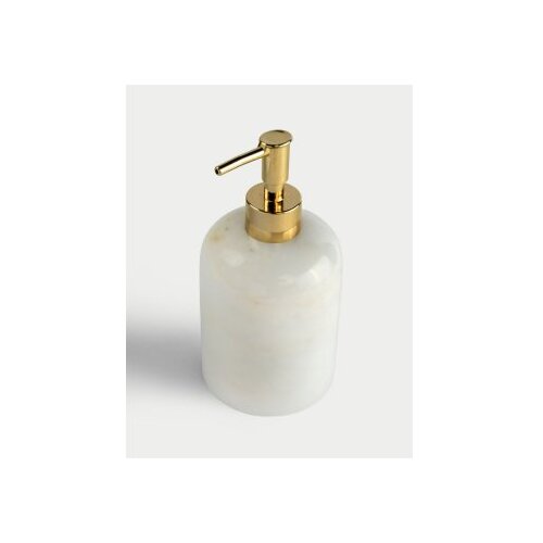 Wallxpert dozator za sapun bianco white gold Slike