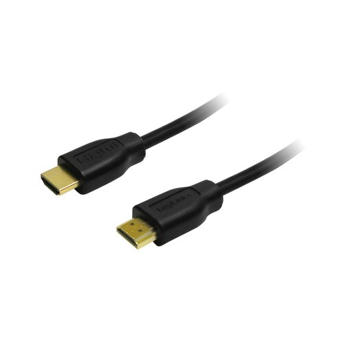 Logilink HDMI Priključni kabel [1x Mu&amp;scaron;ki konektor HDMI - 1x Mu&amp;scaron;ki konektor HDMI] 3 m Crna Slike