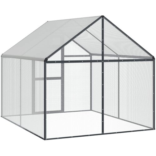  Kavez za ptice Antracit 181,5 x 221 x 173,5 cm Slike