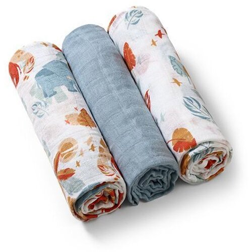 BabyOno 348/07 plavi muslin kričke 3 kom Slike