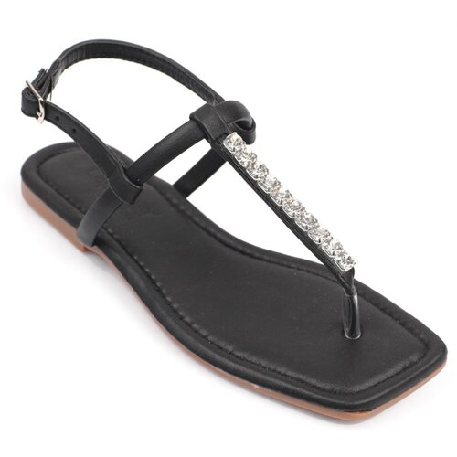 Capone Outfitters Sandals - Black - Flat Slike