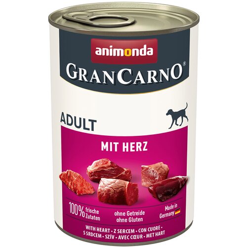 Animonda Varčno pakiranje GranCarno Original Adult 12 x 400 g - Srce Cene