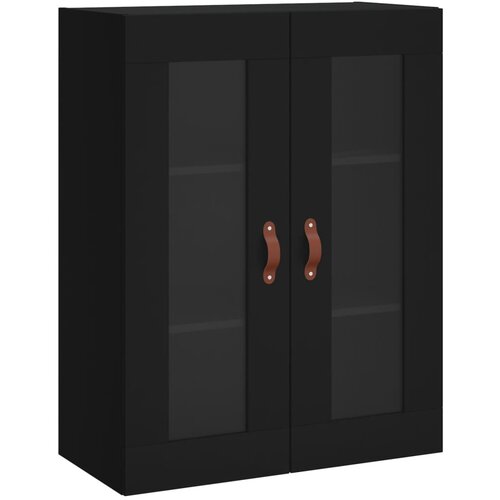 Maison Chic Stenska omarica - Zidna omarica črna 69,5x34x90 cm iu141, (22063651) Cene
