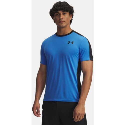 Under Armour Men's T-shirt UA HG Wordmark SS-BLU - Men's Cene