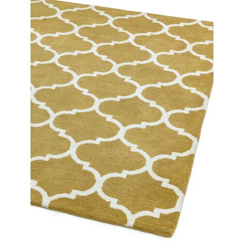 Asiatic Carpets Oker žuti ručno rađen vuneni tepih 200x290 cm Albany &amp;ndash; Slike