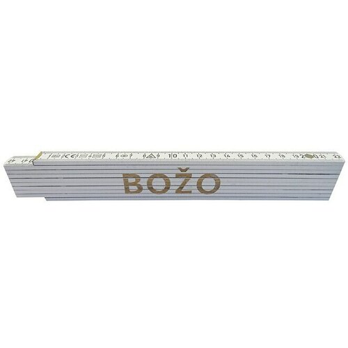  Zidarski metar (Duljina: 2 m, Natpis: Božo, Boja: Bijele boje) Slike