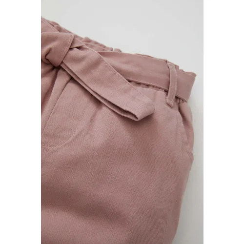 Defacto Baby Girl Elastic Banded Leg Gabardine Trousers