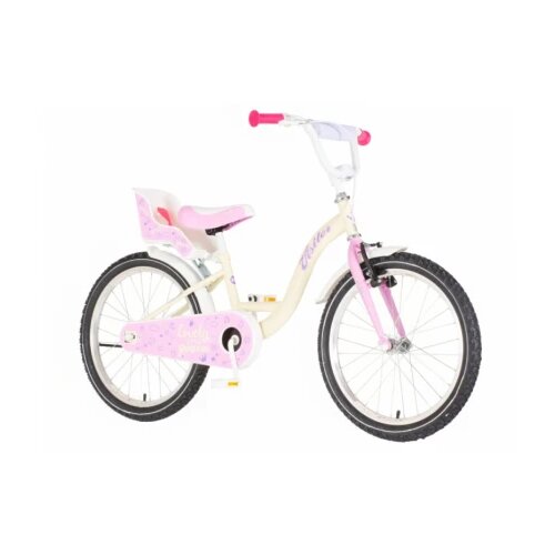 Visitor bicikl lovely little princess 20" belo roze Cene