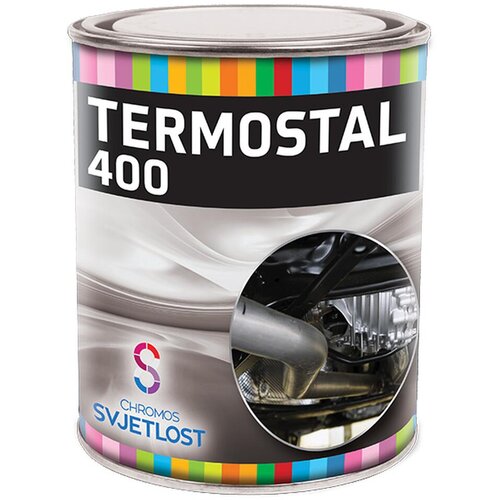 CHROMOS SVJETLOST Specijalni premaz za metal Termostal 400, srebrni, 0,75 l Cene