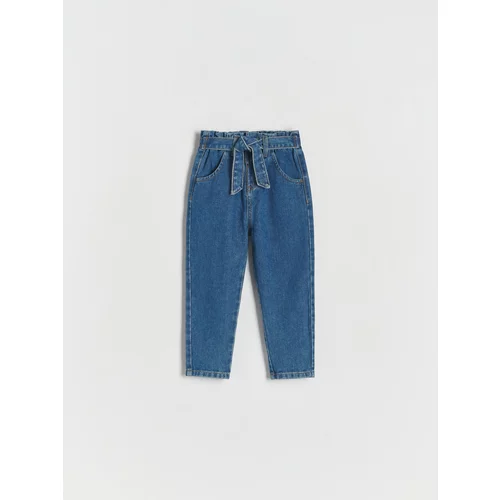 Reserved - Classic denim baggy hlače - plavo