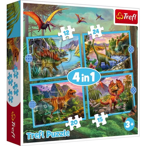 Trefl 4in1 Puzzle Set - Wish - 1 set. Cene