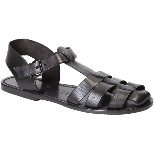 Gianluca - L'artigiano Del Cuoio 501 D NERO CUOIO Crna