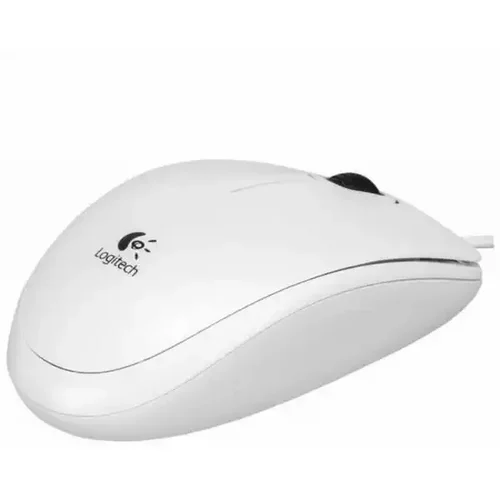Logitech Corded Mouse B100 - Business EMEA - WHITE - 910-003360