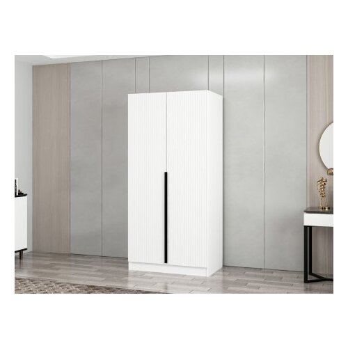 Woody Fashion Ormar Kale 90x210x52cm Bijeli Slike