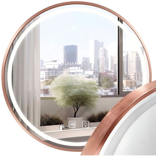 REA Bath Stensko ogledalo LED 100cm MMJ BRUSH COPPER Cene