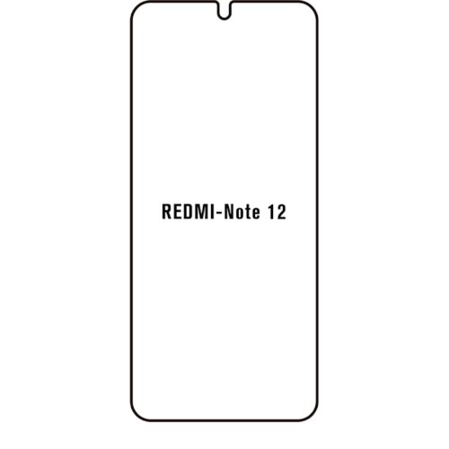 XIAOMI REDMI NOTE 12 4G HYDROGEL ZA&amp;Scaron;TITNA FOLIJA Slike