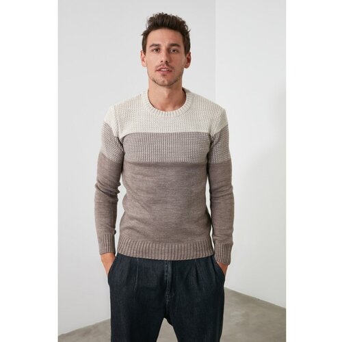 Trendyol muški džemper color block Cene