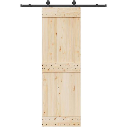 vidaXL Komplet opreme za drsna vrata 152,5 cm jeklo črne barve Cene