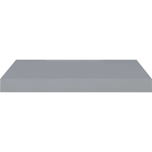 VidaXL plutajuće zidne police 2 kom sive 50 x 23 x 3,8 cm MDF Slike