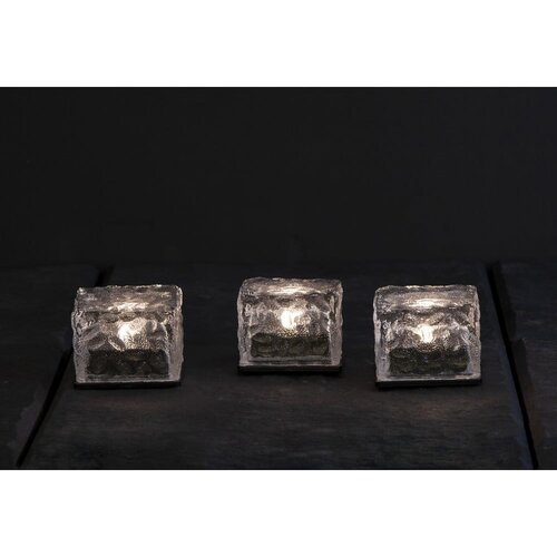 Star Trading Komplet 3 zunanjih solarnih sveč Candle Icecube, višina 5,5 cm Cene