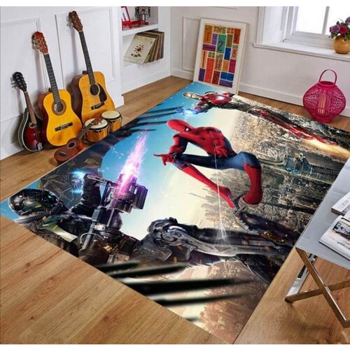  dečiji tepih sa gumenom podlogom 140x220cm -spiderman, tg-2170 Cene