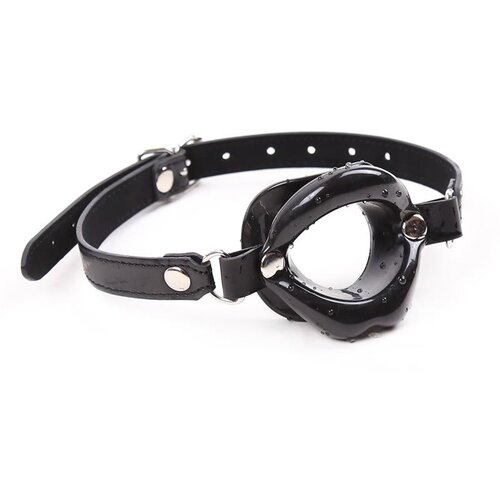 LATETOBED gag ball mouth shaped black Slike