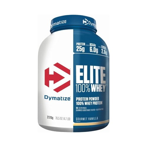 Dymatize Elite 100 % Whey Protein Powder, 2170 g - Gourmet Vanilla Slike